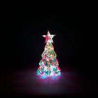 3DWeihnachtsbaum mit Stern, kr