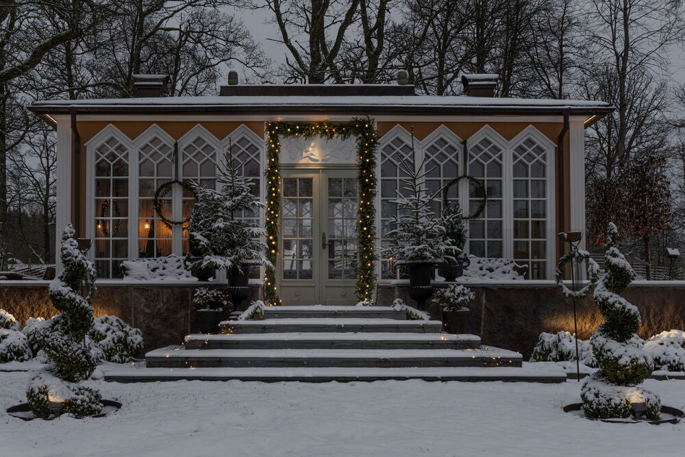 40 Amber LED Light Set