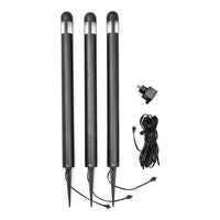 Amalfi 3 Light Set Black