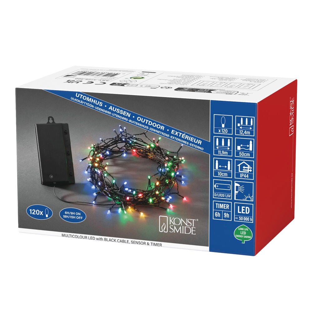 Slinga 120 färgade LED