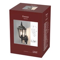 Firenze Up Light PIR M. Black
