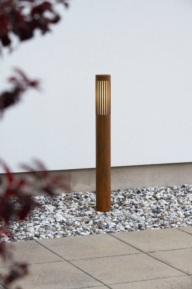 Pistoia trädgårdsstolpe Svart