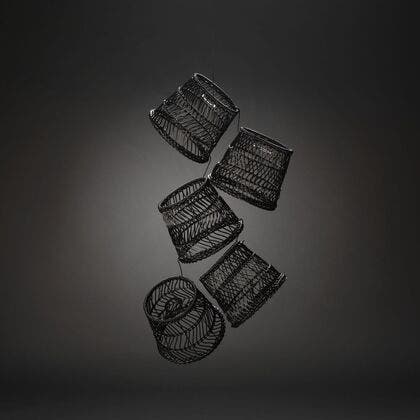 Lampenschirm, gross, 5er-Set