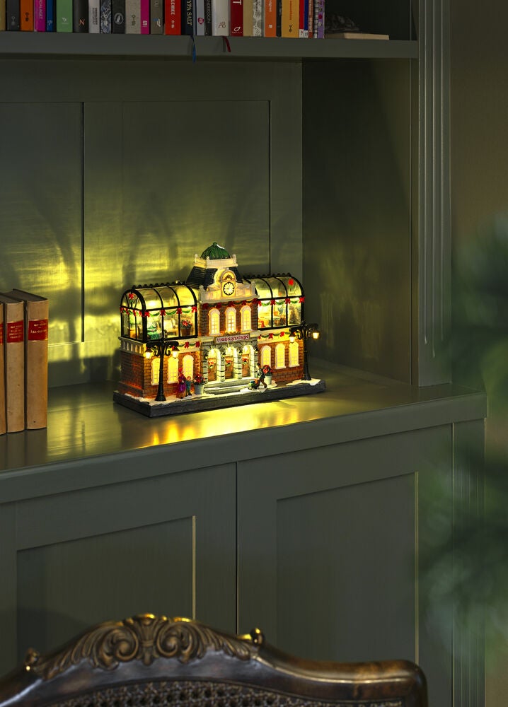 B/O Mekanisk juldekoration LED