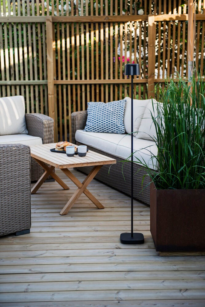 Nice Golvlampa usb Rost