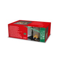 LED Kerzen im Glas, batterieb.