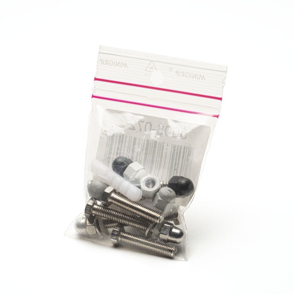 Reservskruvar muttrar brickor