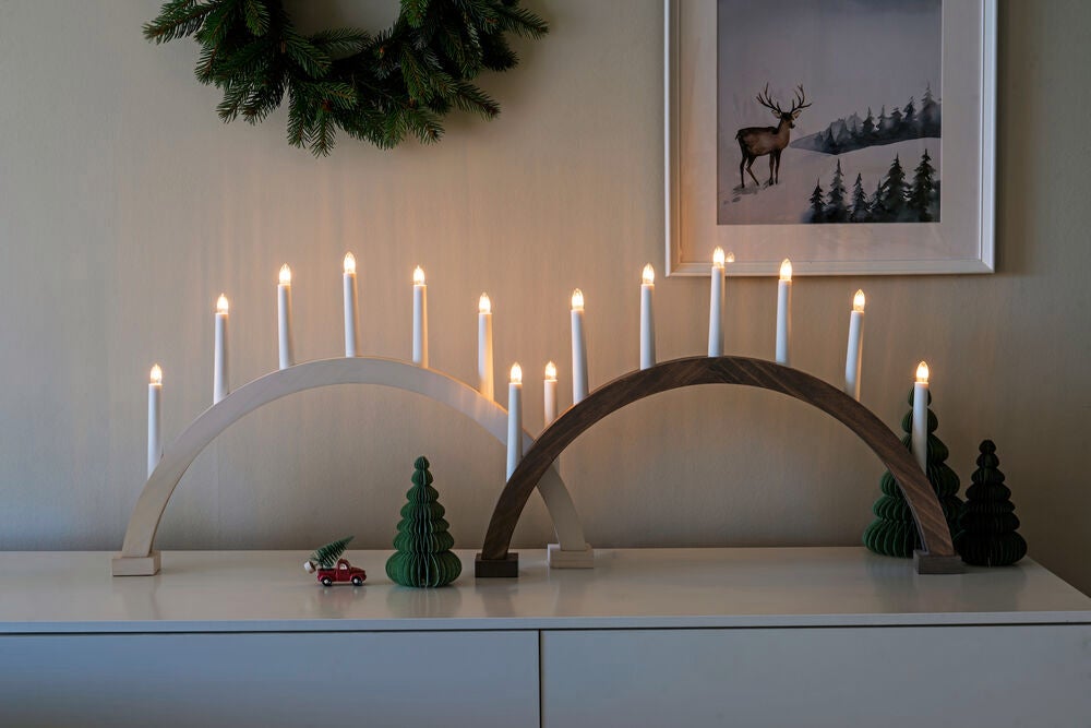 Elljusstake båge 7 lj petr.blå