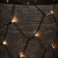 Nät 160 varmvit LED 0,6x2m
