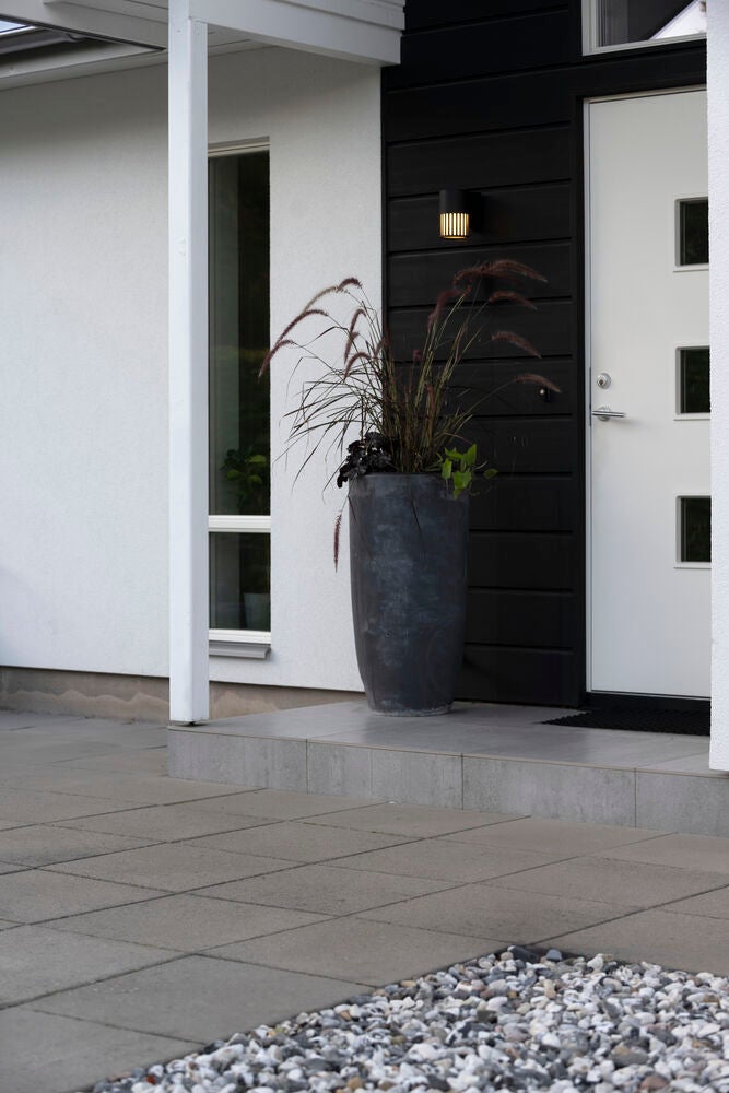 Pistoia vägglykta E27 Rost