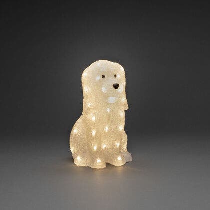Acrylic Dog 31cm LED