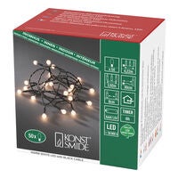 LED Globelichterkette, runde