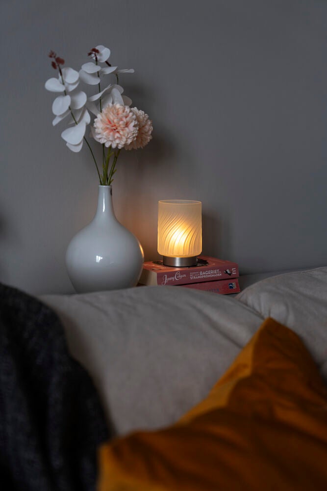 LED Kerze, gemustertes mattes 