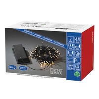 Slinga 120 varmvita LED frost.