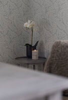 B/O cement candle light LED