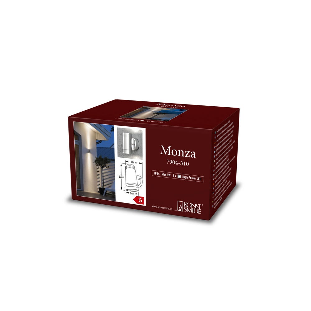 Monza Double Wall Light, 6x1W