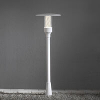 Nova trädgl GU10 vit ink stolp