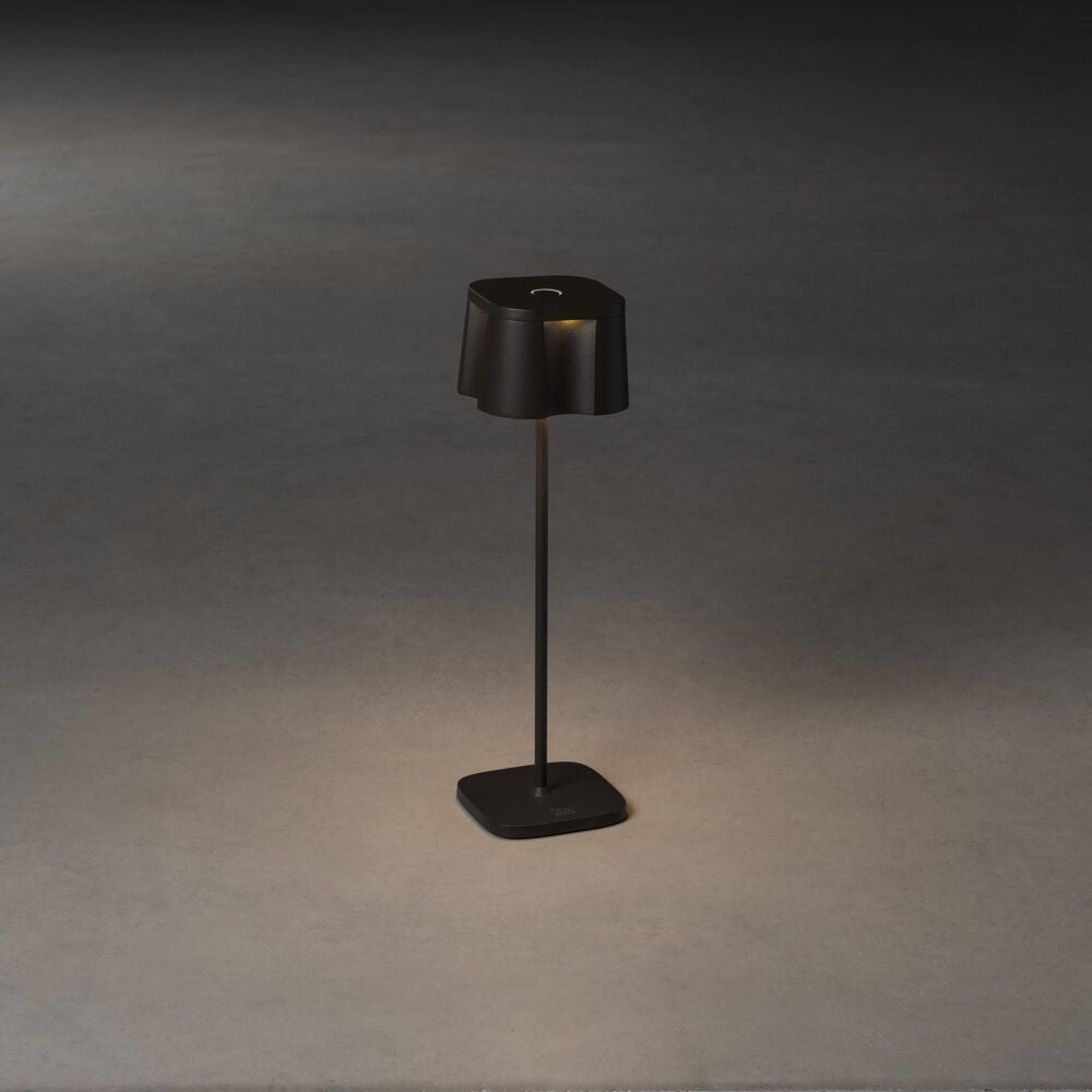 Nice bordslampa svart USB