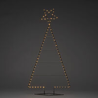 Metallgran 110cm micro LED
