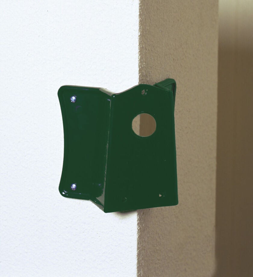 Corner Bracket - Shiny Green