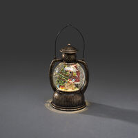 Vattenfylld rund lykta