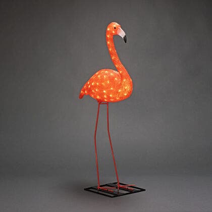 LED Acryl Flamingo