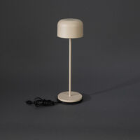 Lille bordslampa USB Sand