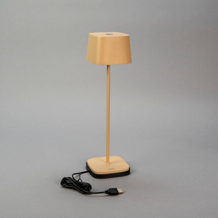 Capri bordslampa Sand USB