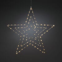 Micro LED Silberstern, 64cm, 1