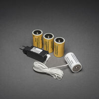 Battery Adapter 4 x D IP20