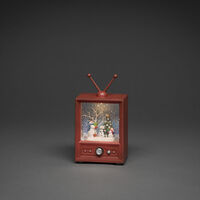 LED Fernseher mit 3 Schneemaen