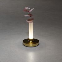 Biarritz USB-Tischvase gold