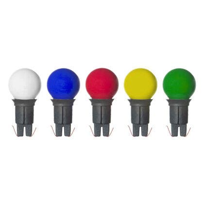 Res.lampa pi 7V 1,2W färgad