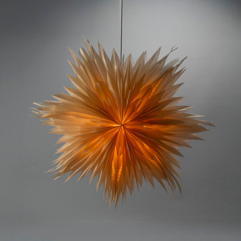 Pappersstjärna pärlemo 60cm