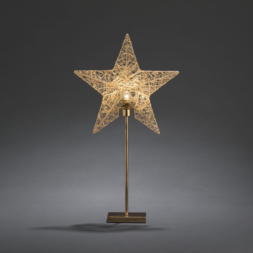 Brass Metal Star, Standing