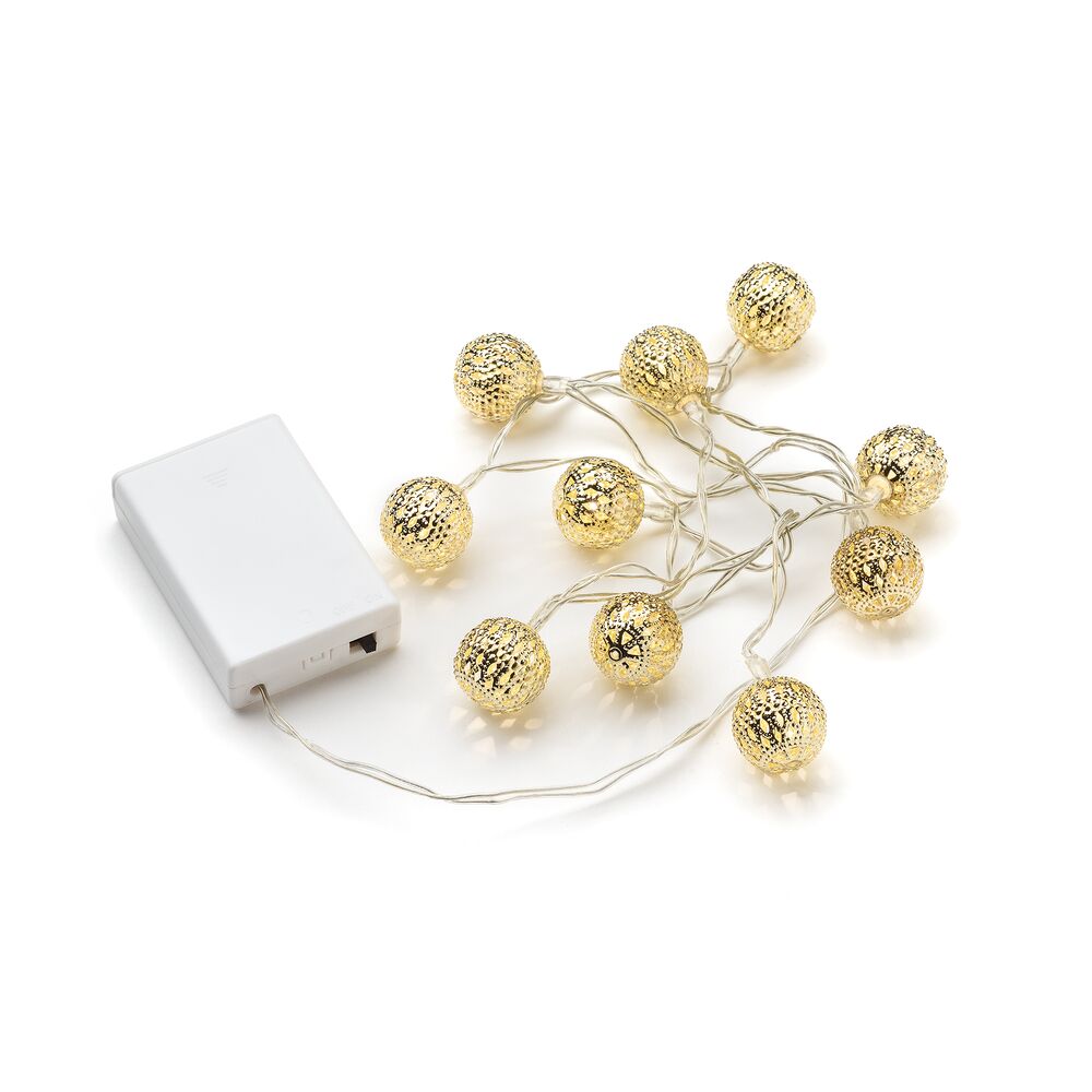Metal Ball Lghtset LED