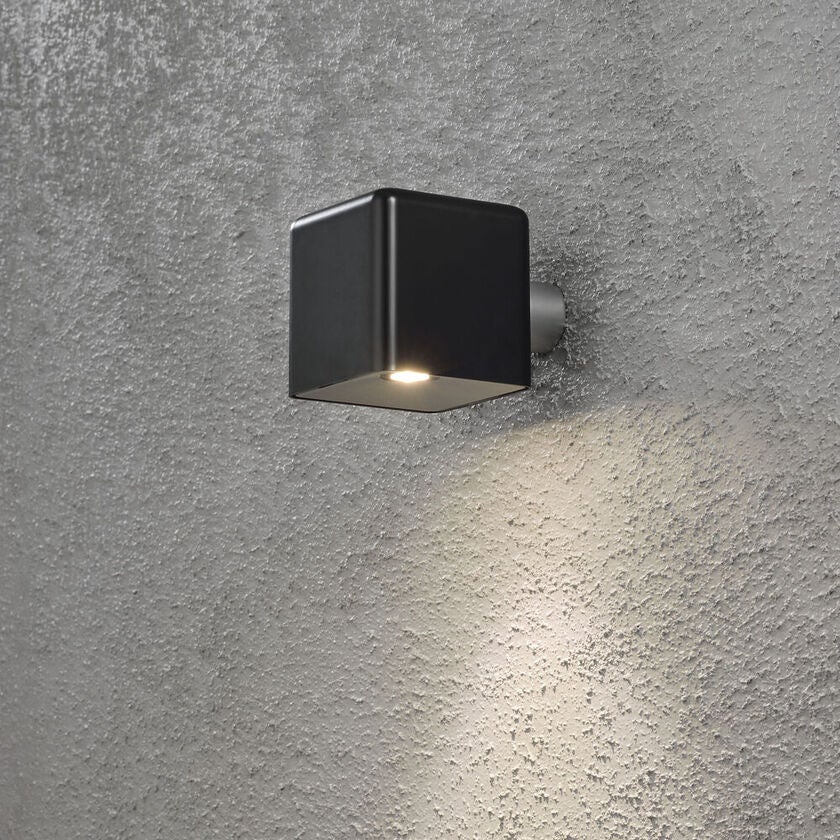 Amalfi LED wall spot black 3W