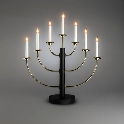 Metallleuchter, 7Lampen