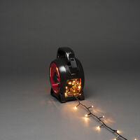 Sladdvinda, 100 amber LED