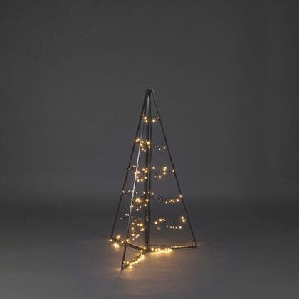 Decoration metal pyramid, LED