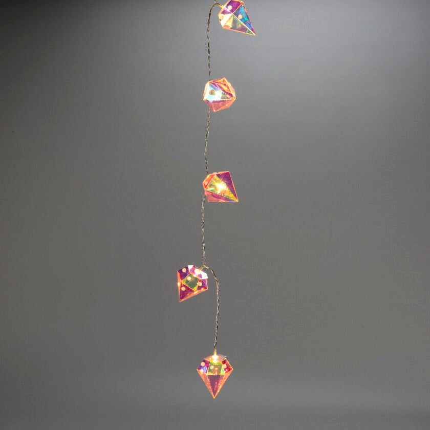 10 LED glober Batteri/timer