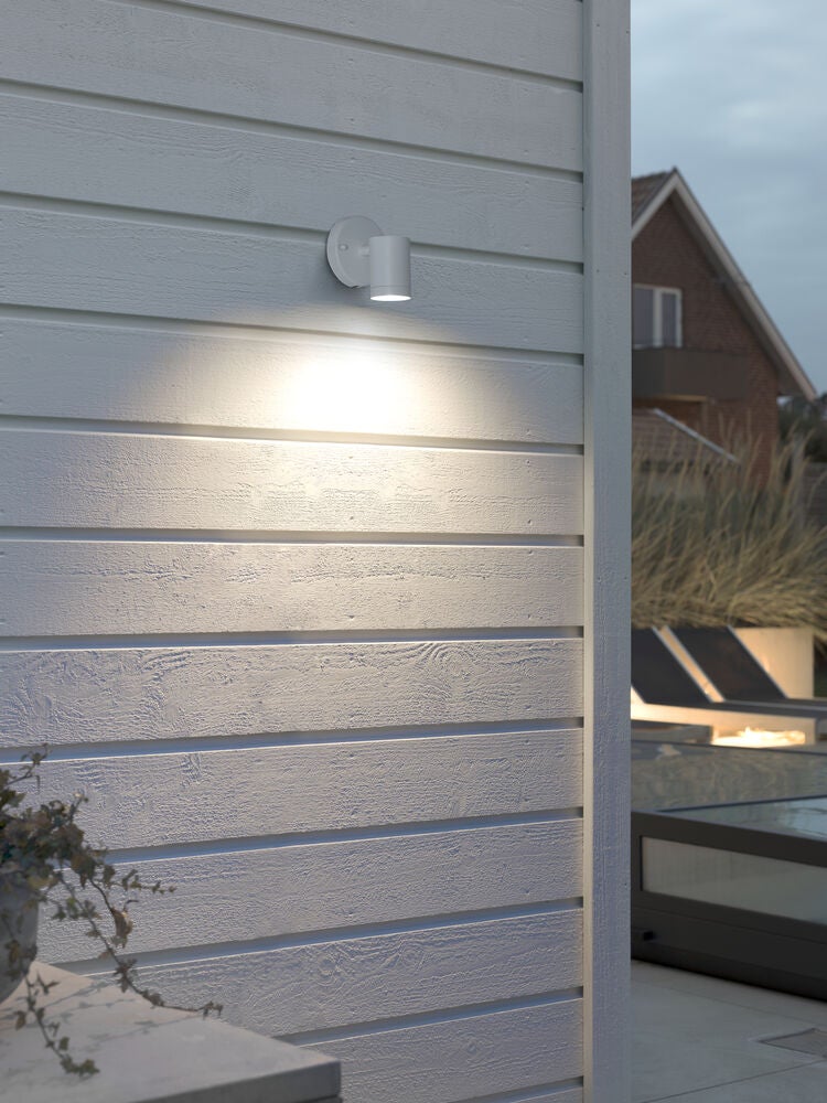 Modena vägglykta ned svart LED