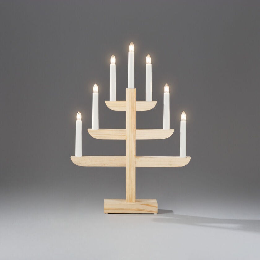 Candlestick natural 7 bulbs