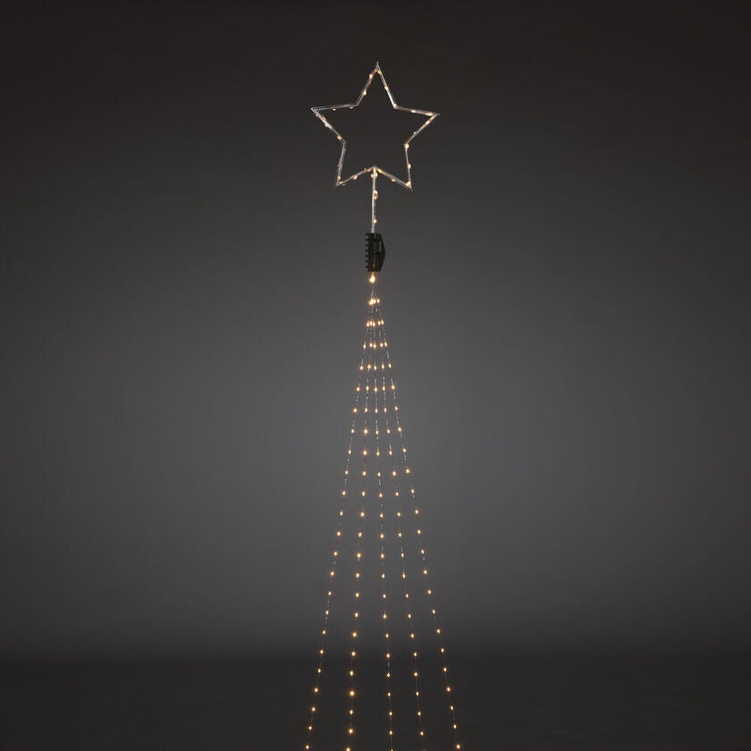 Julgransslinga silverf 274 LED