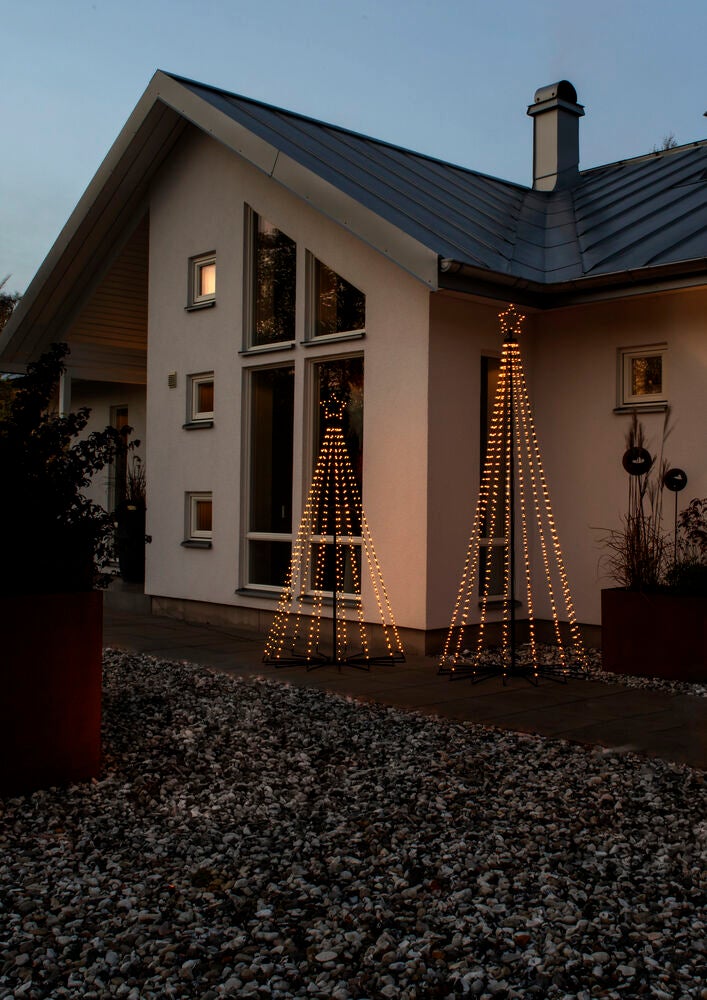 LED Tannenbaum mit Stern, kege