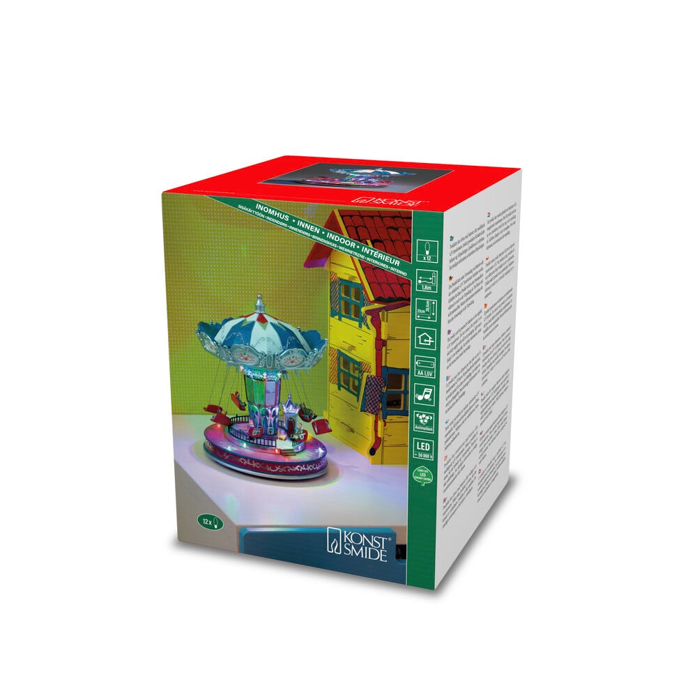 LED Szenerie Karussell mit Ani