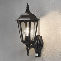 Firenze Up Light PIR M. Black