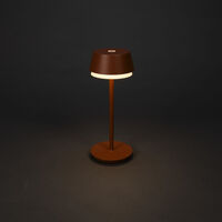 Lyon bordslampa usb Teracotta