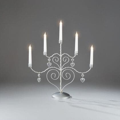 7 Light Silver Candlestick