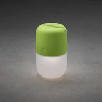 Assisi solcell/USB LED grön